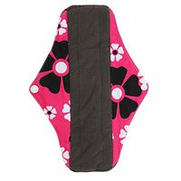 Kireina Women Bamboo Charcoal Menstrual Cloth, 5 Types Washable Reusable Soft Panty Liner Anti Allergy Menstrual Cloth (WSD19)