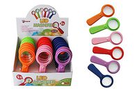 Diamond Visions Max Force MA-0114 LED 5X Handheld Magnifier Multipack in Assorted Colors (2 Magnifiers)
