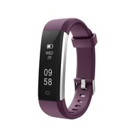 XJUNSH Smart Bracelet,with 0.86" OLED Touch Panel,Bluetooth 4.0 Waterproof Smartwatches,Fitness Sport Activity Tracker,Pedometer Smart Band/Purple