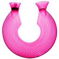 3dsll0 U-Shaped Hot Water Bottle,PVC Rubber Bottle Neck Warmer Hot Water Bottle Winter Neck Hand Bag Heating Bag