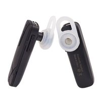 Auntwhale Portable Fashion Noise Canceling Sports Blueteeth Headset HandsFree Wireless Earpiece V4.1 with Mic for Business/Office/Driving/Sport - Black