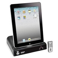 Pyle iPod/iPad/ Docking Station for Audio and Video Output Charging Sync with iTunes and Remote (For 30 Pin Ipods )