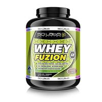 Whey Fuzion GF by Scilabs Nutrition | Protein Powder feat Grass Fed Cows Whey, Cookies and Cream, 65 Servings