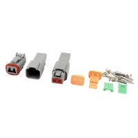 uxcell 2Sets Deutsch DT04-2P/DT06-2S Electric Connector