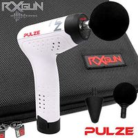 RxGun PULZE Percussion Massager Cordless Rechargeable Handheld Percussive Muscle Stimulation Vibration Device for Deep Tissue Muscles, Back, Foot, Neck, Shoulder, Body, Wave Therapy Massage Gun