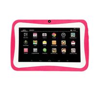 Kids Tablets PC 7 inch | Android WiFi Tablet 4-Core Processor, 1G RAM, 8GB ROM Laptop Computer HD Display Children Gifts (Pink)