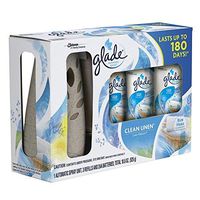 Glade Automatic Spray Starter + 3 Refill (CLEAN LINEN SCENT)