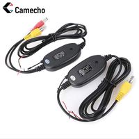 Camecho NEW 2.4G Wireless Color Video Transmitter and Receiver for The Vehicle Backup Camera Front Car Camera