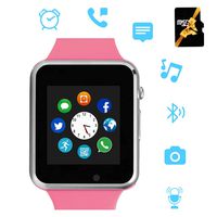 Smart Watch,Bluetooth Smartwatch with Camera Music Player Can Make Phone Call Phone Watch Compatible with Android for Men Womem