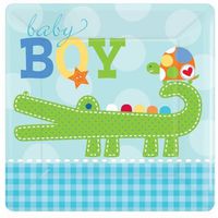 Ahoy Baby Boy Paper Dessert Plates 8ct