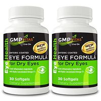 GMPVitas Enteric Coated Eye Formula- High Potency Omega-3 Supplement with Lutein, Astaxanthin Hyaluronic Acid, Vitamin C and E (2)