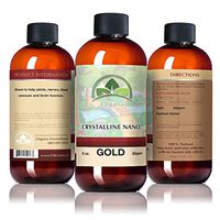 The Best Nano Colloidal Gold Mineral - 30 Parts Per Million - Colloidal Minerals - BPA Free Bottle