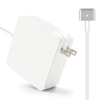 Mac Book air Charger, Replacement MacBook pro 13 inch (Released After Mid 2012) 60W Magsafe 2 Power Adapter Charger fit for A1425 A1465 ME864 ME865 ME866 