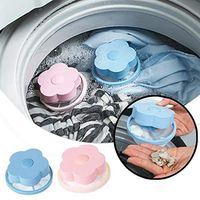 Nabsna Mesh Filter Bag Floating Washing Machine Filtration Device Cleaning Laundry Ball Detergent Pacs & Tablets