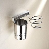 LIUCS Spiral Hair Dryer Holder for Wall mounting
