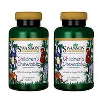 Swanson Children's Chewable Multivitamin 120 Chwbls (2 Pack)