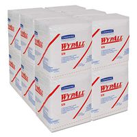 WypAll 41200 X70 Wipers, 1/4 Fold, 12 1/2 X 12, White, 76/pack, 12 Packs/carton