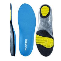 Sky Blue Size 9 Athletic Shoes Insoles for Mens Womens, Shoe Sole Inserts for Running, Arch Comfort Replacement Sports Shoe Insert, Sneaker Insert