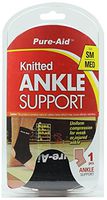 Pure-AID Knitted Ankle Support (SM/MED)