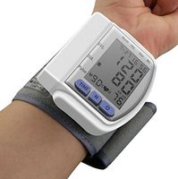 Wrist Style Portable Automatic Electronic Blood Pressure Monitor Household Intelligent Blood Pressure Measuring Accuracy To Medical Grade Blood Pressure Meter Home Parents Health Gifts