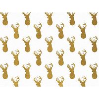 Golden Deer Holiday Tissue Paper - 20in. X 30in. (24 Sheets)