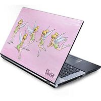 Skinit Decal Laptop Skin for Generic 15in Laptop (13.7in X 9.5in) - Officially Licensed Disney Tinker Bell Water Color Design