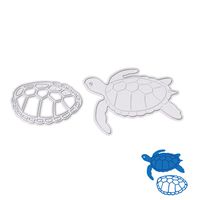 Herocome Turtle Cutting Dies Cut Metal Stencils For DIY Scrapbooking Photo Album Decorative Embossing DIY Paper Card Craft