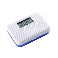 Vosarea Digital Alarm Pill Box Electronic Pill Timer Dispenser 6 Grid Medicine Storage Holder Travel Tablet Case 1pcs (Blue)