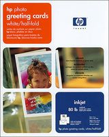 Hewlett Packard C6044A 10 Glossy Greeting Cards with Envelopes
