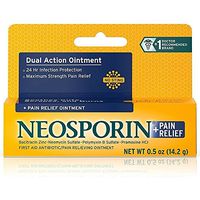 Neosporin + Pain Relief Ointment 0.50 oz (Pack of 2)