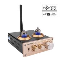 AIYIMA 6J1 Tube Preamp Bluetooth 5.0 HiFi Stereo Preamplifier AUX APTX with Treble Bass Tone Control Home Sound Audio System