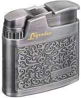 Legendex Climber Turbo Windproof Lighter 06-55-200 (Silver Arabesque)
