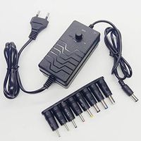 Fincos 24-36V 2A AC/DC Adapter Switching Power Supply Regulated 25V 26V 27V 28V 29V 30V 31V 32V 33V 34V 35V Power Adapter US EU Plug - (Plug Type: US)