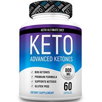 Keto Ultimate Diet - Ketogenic Diet Supplement with Beta Hydroxybutyrate Ketone Salts - Boost Energy and Metabolism - Keto Pills 60Caps