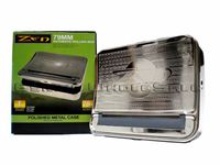 Zen 79mm Metallic Automatic-cigarette Rolling Machine - Silver