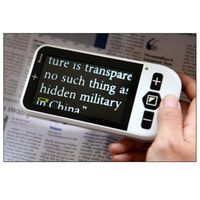 Snow - 4.3 Inch Color Video Magnifier - 3.5 Hrs. of Battery Use!