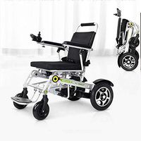 AA100 Electric Wheelchair Full Intelligent one-Button Automatic Folding Ultra-Light Aluminum Alloy Body / 20A ion Battery