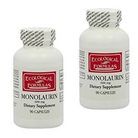 Ecological Formulas EFM-MNL90X2 Monolaurin 600 mg 90 Capsules (Pack of 2)