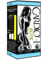 Cardio Elite Clinical Strength Women's Fat Burner for Safe Rapid Weight Loss and Fat Reduction • Energy • Focus • Green Tea Leaf Garcinia Cambogia • Keto and Vegan Friendly • 60 Diet Pill Capsules