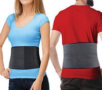 Hernia Belt for Men and Women - Abdominal Binder for Umbilical Hernias & Navel Belly Button Hernias with Compression Pad for Hernia Support and Stomach Hernia Brace Pain Relief
