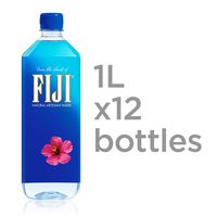 FIJI Natural Artesian Water, 33.8 Fl Oz (Pack of 12 Bottles)