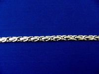 Serenity2000 10108 Stainless Steel Magnetic Bracelet- Aphrodite 7.5 in.- All Silver