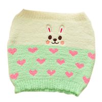 [Green] Keep Your Waist/Stomach/Tummy Cashmere Belt Lovely Rabbit