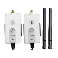 AKK 625-2.4G-E 2.4G Wireless Video Transmitter & Receiver Kit for Car Parking Monitor, Vehicle Backup Camera or Front Car Camera Rear, Backup Camera System