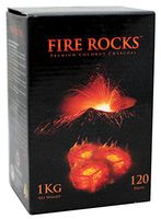 Fire Rocks Premium Coconut Charcoal - 120 Pieces