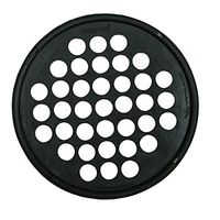 Cando Web Hand Therapy Device, Latex-Free, 7" Diameter, Black: X-Heavy