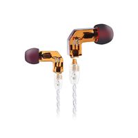 Yinyoo KBEAR F1 Single Balanced Armature Driver Inear Earphones 1 BA Noise Isolation Clear Sound Bud Earphones Earbud Headphones with Removable MMCX Connection Cable (Brown no mic)