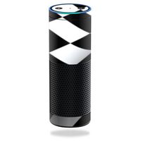 MightySkins Skin Compatible with Amazon Echo/Amazon Echo Plus wrap Cover Sticker Skins Checkered Flag