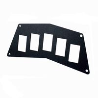For Polaris RZR 800 800S 900xp 570 Dash Rocker Switch Panel Plate 5 Hole