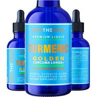 Turmeric Curcumin #1 Natural 8-in-1 Herbal Complex - Inflammation Reducer + Joint, Back, Neck Pain Relief -120 Servings l Fast Acting Extract Liquid l Ginger, Black Pepper, Cinnamon, Rosemary +